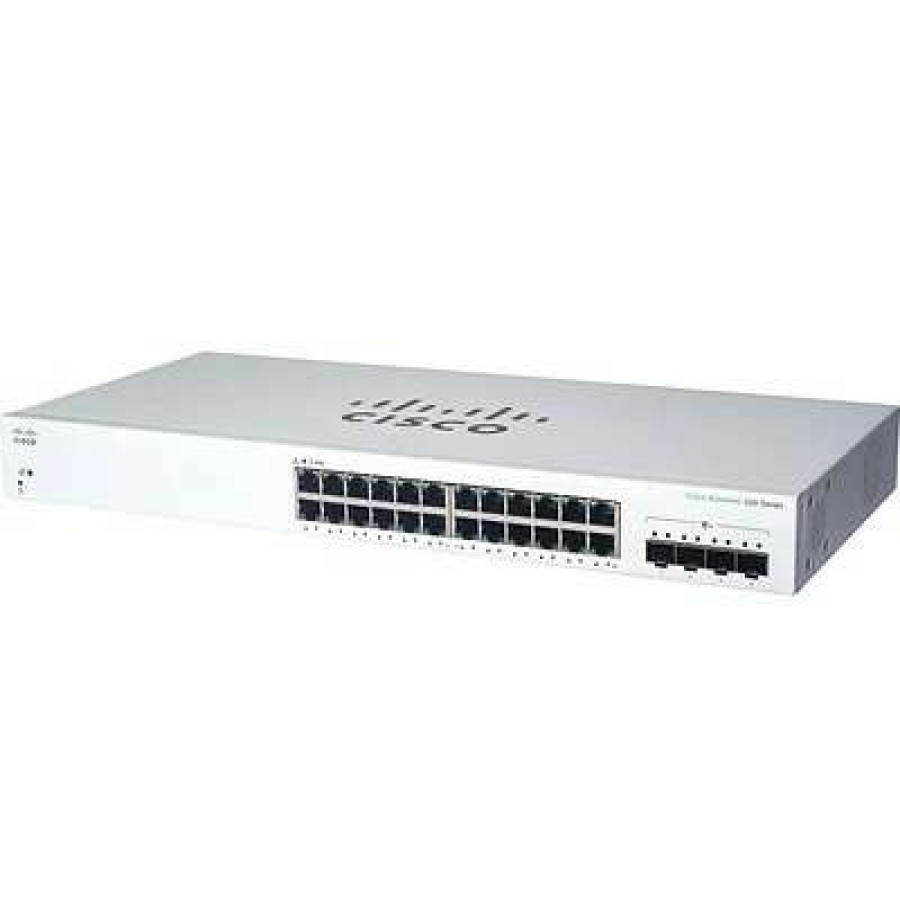 Ethernet Switches * | Ethernet Switches Cisco 220 Cbs220-24T-4X-Na 24 Ports Gigabit Ethernet Rack Mountable Switch