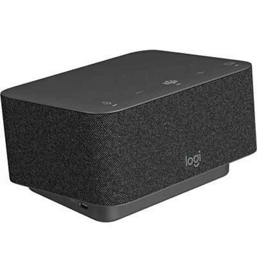 Laptop Accessories * | Laptop Docking Station Logitech Logi Dock Usb-C Docking Station + Speakerphone (Graphite) (986-000015)