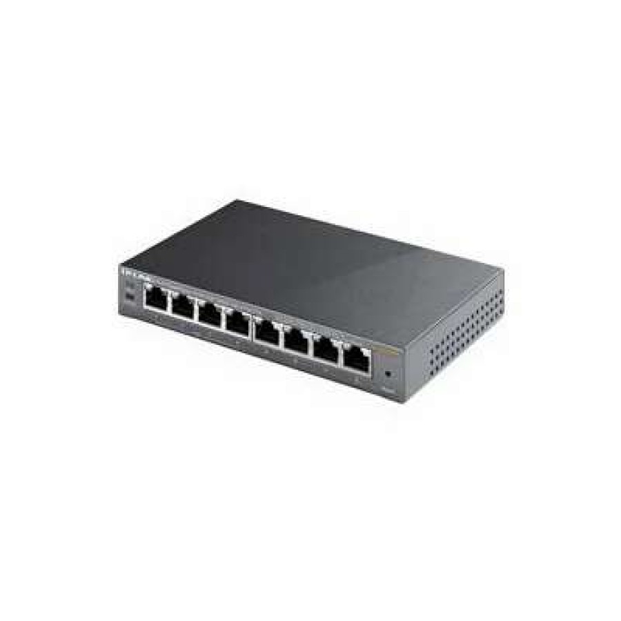 Ethernet Switches * | Tp Link Ethernet Switches Tp-Link 8-Port Gigabit Easy Smart Switch With 4-Port Poe (Tl-Sg108Pe)