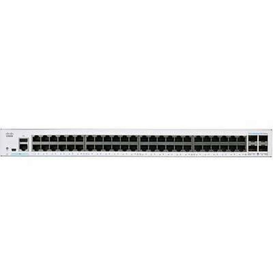 Ethernet Switches * | Ethernet Switches Cisco 250 Cbs250-48T-4G-Na 48 Ports Gigabit Ethernet Desktop Design Switch