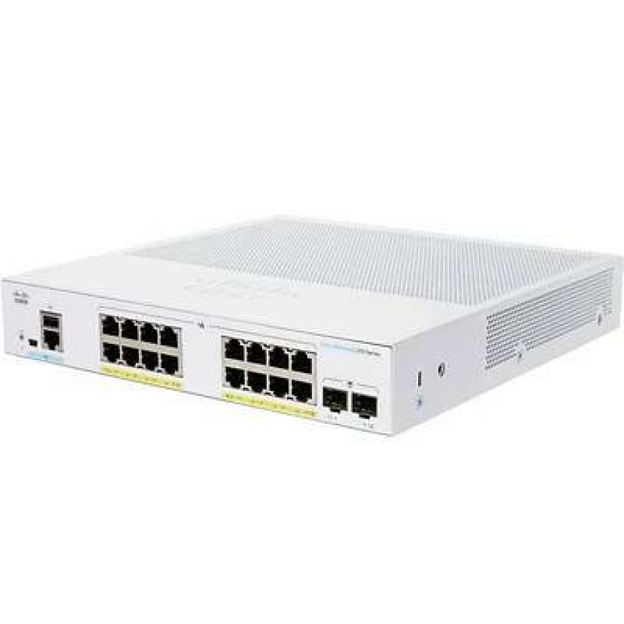 Ethernet Switches * | Ethernet Switches Cisco Business 250 Cbs250-16P-2G-Na 16 Port Gigabit Ethernet Rack Mountable Switch