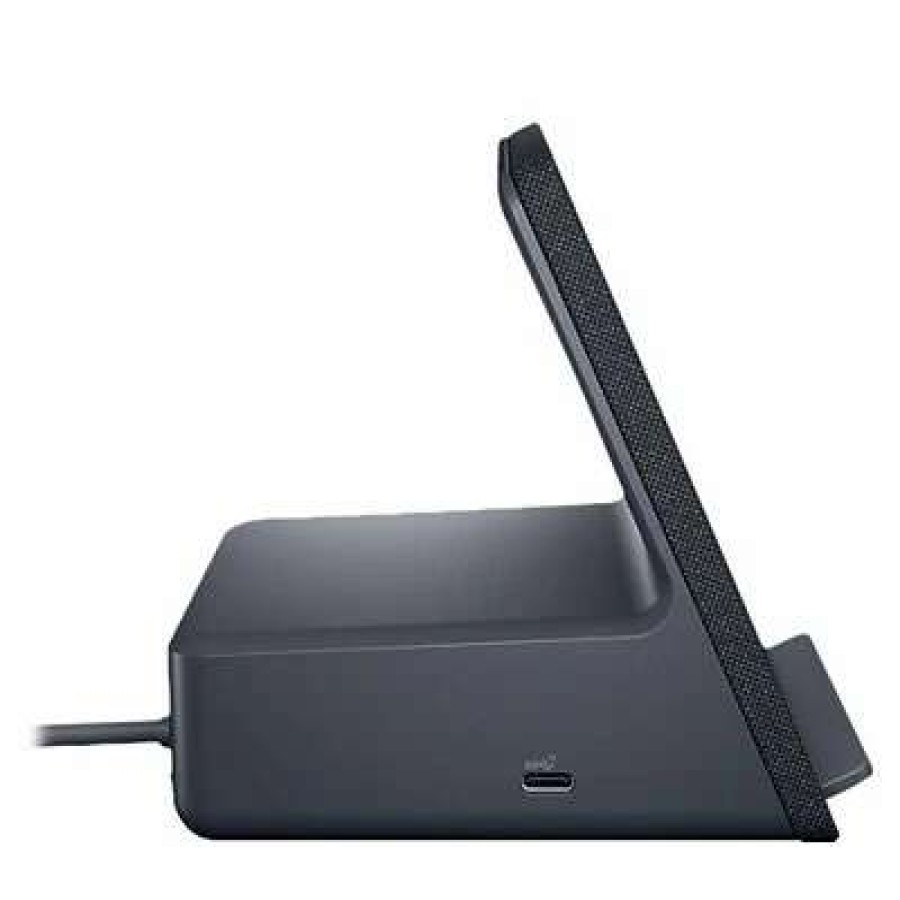 Laptop Accessories * | Laptop Docking Stations Dell Dual Monitor Docking Station With Wireless Charging Stand (Dell-Hd22Q)