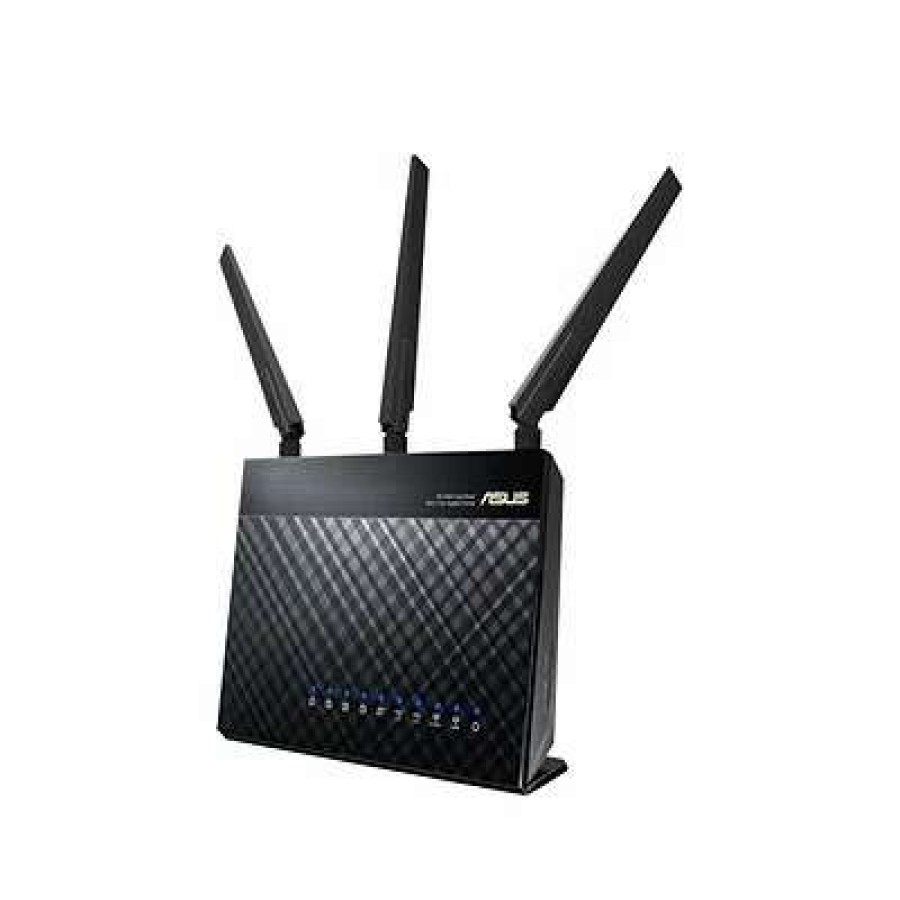 Wireless Routers * | Wireless Routers Asus Ac1900 Dual Band Wireless And Ethernet Router, Black (Rt-Ac1900P)