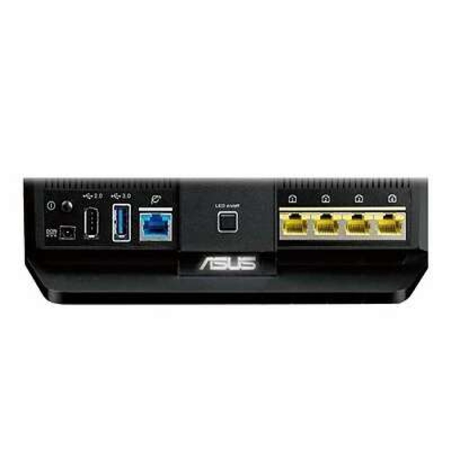 Wireless Routers * | Wireless Routers Asus Ac1900 Dual Band Wireless And Ethernet Router, Black (Rt-Ac1900P)