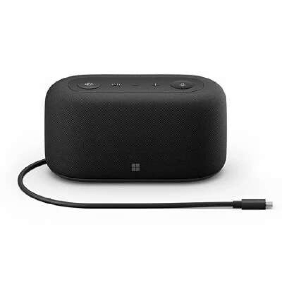 Laptop Accessories * | Laptop Docking Station Microsoft Audio Dock Laptop And Confrencing Docking Station, Black (Ivf-00001)