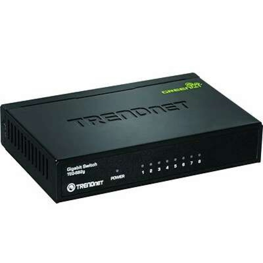 Ethernet Switches * | Ethernet Switches Trendnet Teg-S82G 8-Port Gigabit Greennet Switch