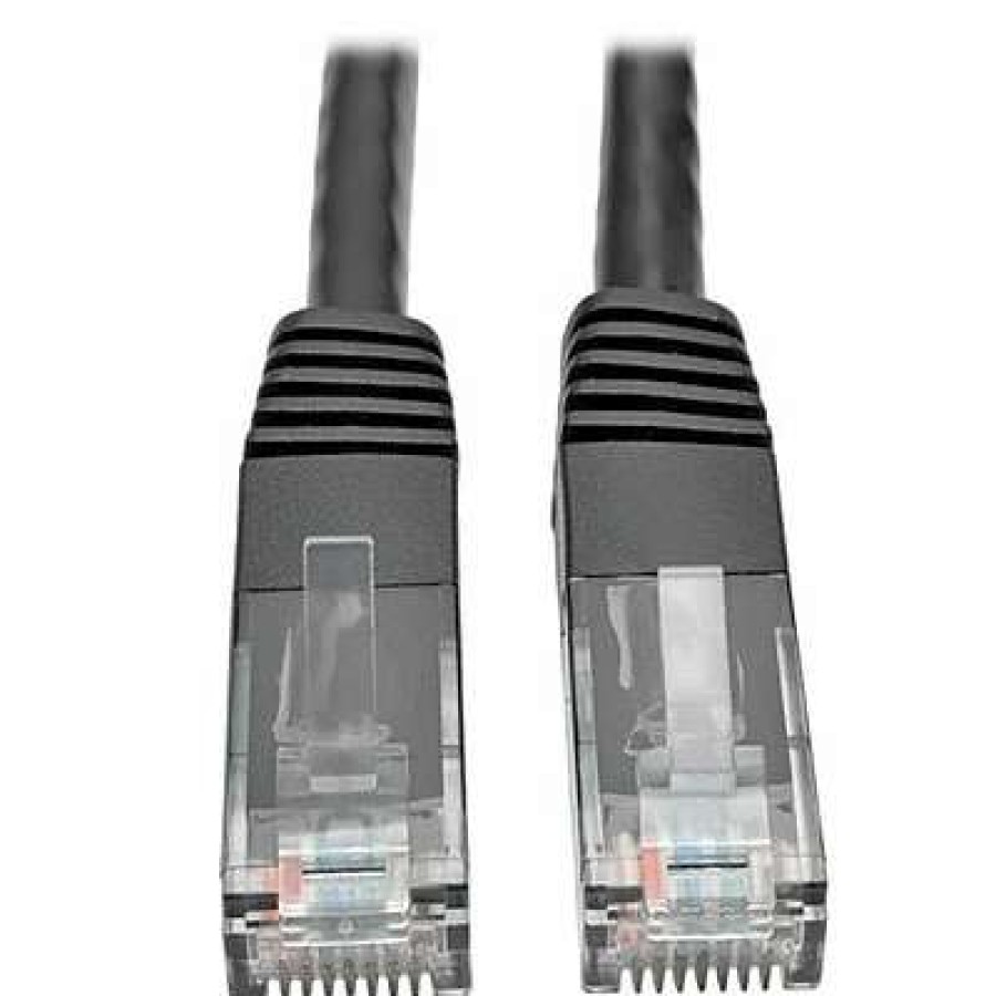 Networking Accessories * | Networking Accessories Tripp Lite N200-002-Bk 2 Black Rj-45 To Rj-45 Male/Male Cat6 Gigabit Molded Patch Cable