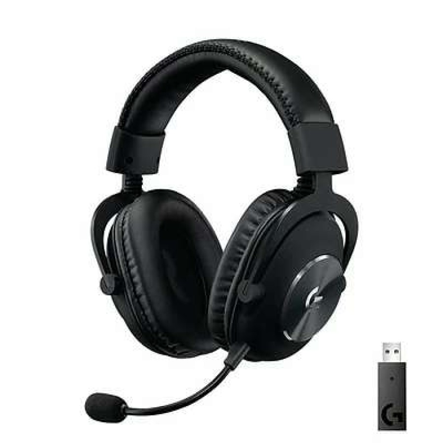 Headsets * | Gaming Headsets Logitech Pro X Wireless Lightspeed Gaming Headset, Black (981-000906)