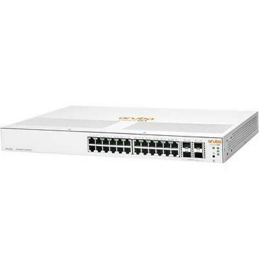 Ethernet Switches * | Ethernet Switches Aruba Instant On 1930 Jl682A#Aba 24-Port Gb Ethernet 24Xge, 4X 1G, 10G Sfp+, L2+ Smart Switch Us Cord