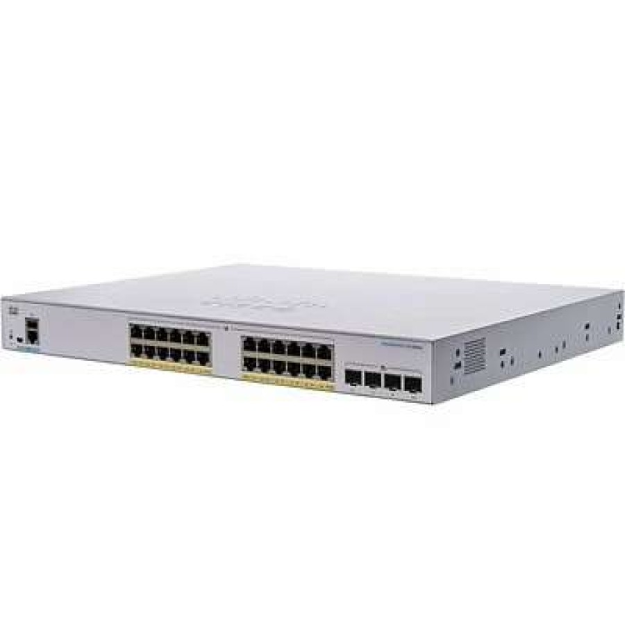 Ethernet Switches * | Ethernet Switches Cisco 250 Cbs250-24T-4X-Na 24 Ports Gigabit Ethernet Desktop Design Switch