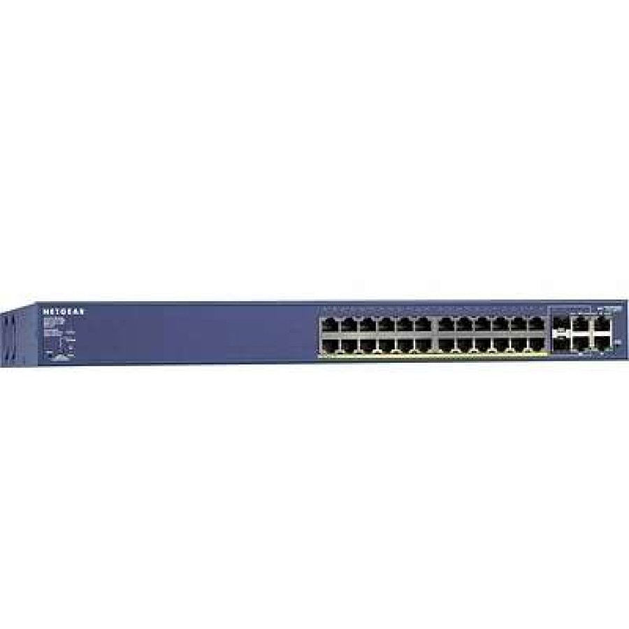 Ethernet Switches * | Ethernet Switches Netgear Prosafe 24-Port Gigabit Smart Switch (Gs724T)