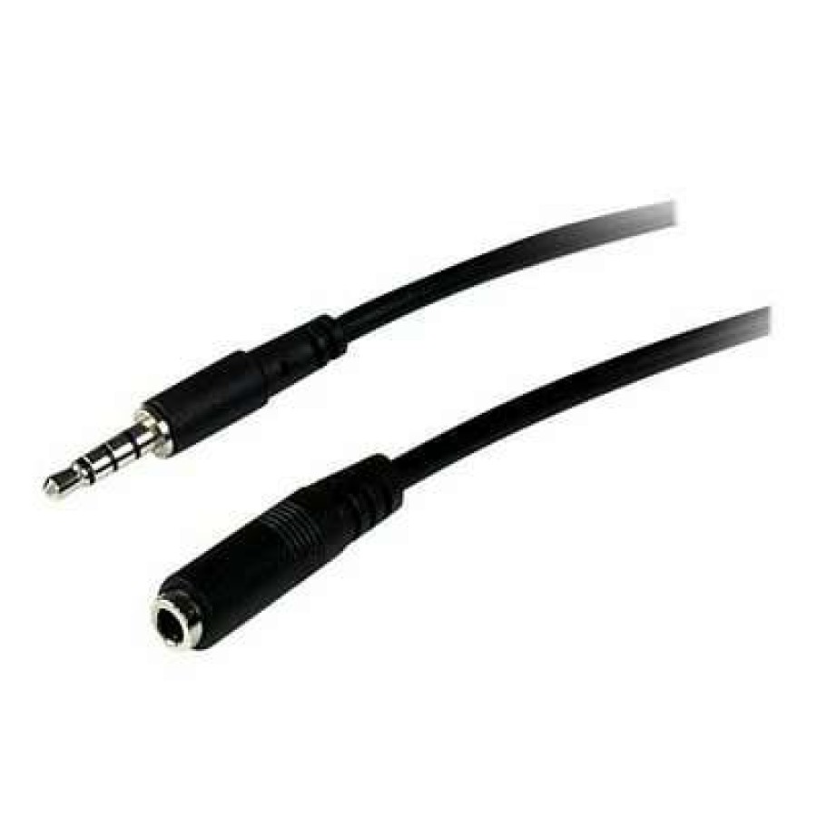 Headsets * | Headset Accessories Startech Muhsmf1M Stereo Headset Extension Cables