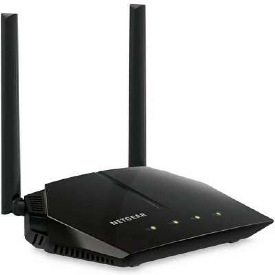 Wireless Routers * | Wireless Routers Netgear Ac1000 Dual Band Wireless And Ethernet Router, Black (R6080-100Nas)