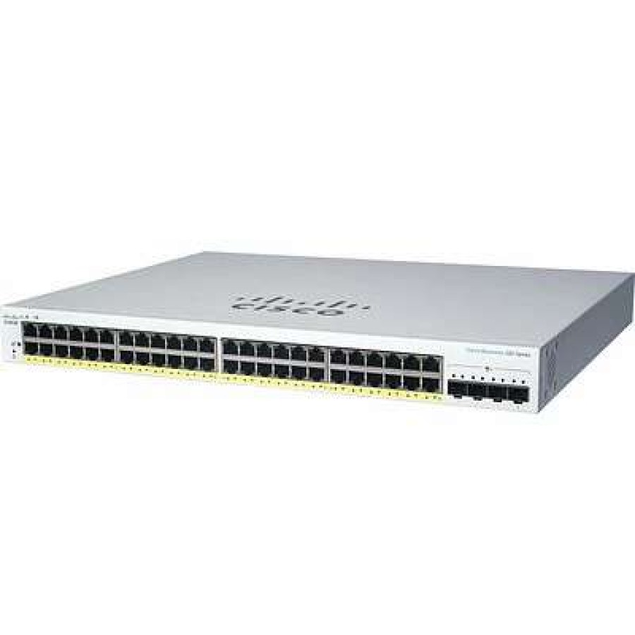 Ethernet Switches * | Ethernet Switches Cisco 220 Cbs220-24P-4X-Na 24 Ports Gigabit Ethernet Rack Mountable Switch