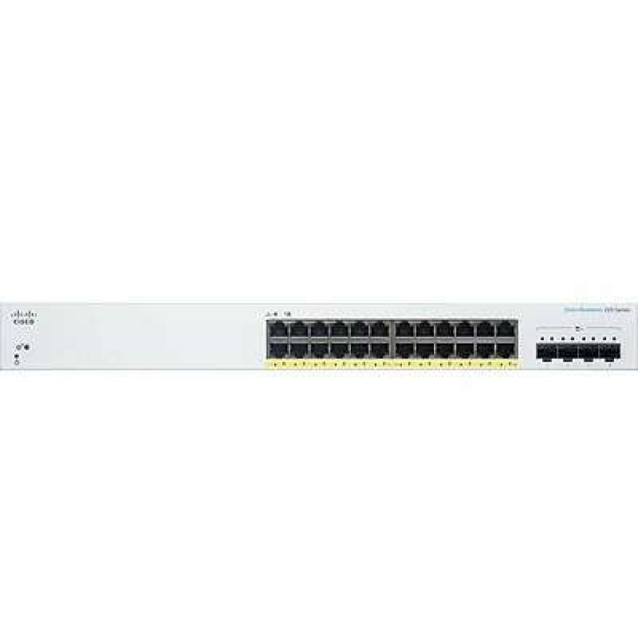 Ethernet Switches * | Ethernet Switches Cisco 220 Cbs220-24P-4X-Na 24 Ports Gigabit Ethernet Rack Mountable Switch