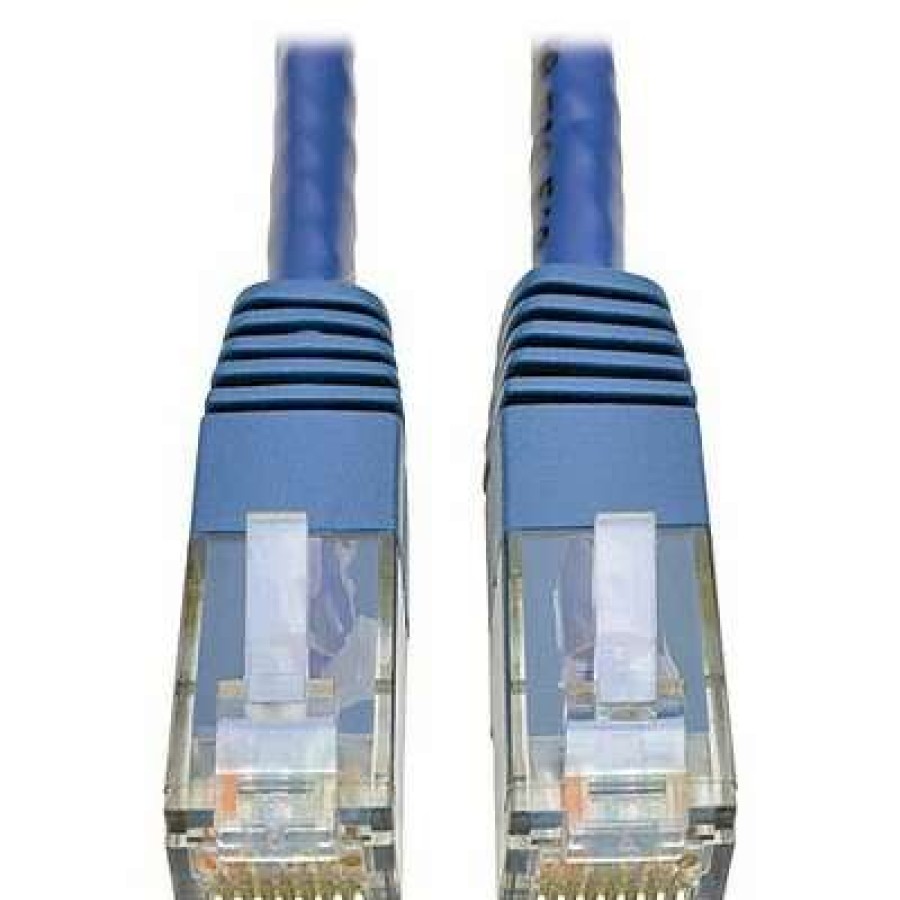 Networking Accessories * | Networking Accessories Tripp Lite N200-010-Bl 10 Blue Rj-45 To Rj-45 Male/Male Cat6 Gigabit Molded Patch Cable