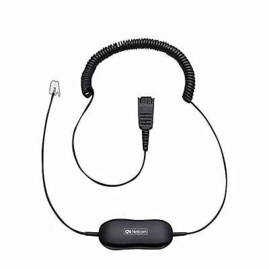 Headsets * | Headset Accessories Jabra Gn1200 Cc Headset Cable, Black (88011-99)