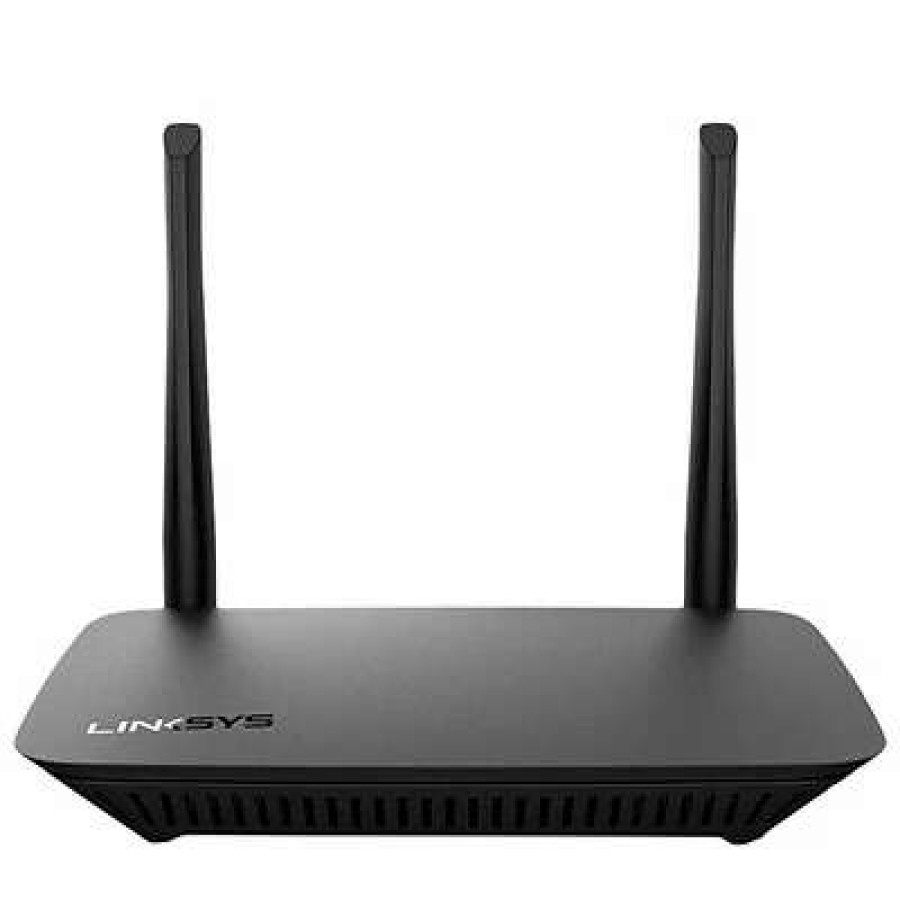 Wireless Routers * | Wireless Routers Linksys N300 Dual Band Wireless And Ethernet Router, Black (E2500-4B)