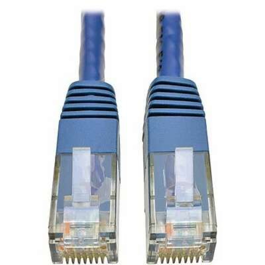 Networking Accessories * | Networking Accessories Tripp Lite N200-002-Bl 2 Blue Rj-45 To Rj-45 Male/Male Cat6 Gigabit Molded Patch Cable