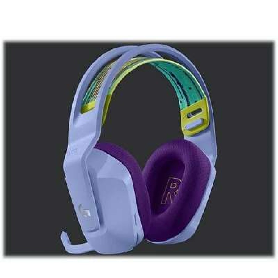 Headsets * | Gaming Headsets Logitech G Series G733 Wireless Over-The-Ear Gaming Headset, Lilac (981-000889)