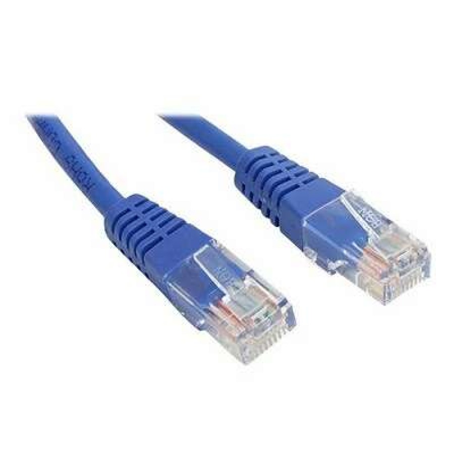 Network Adapters * | Network Adapters Startech Cat 5E Utp Molded Patch Cable, Blue, 100