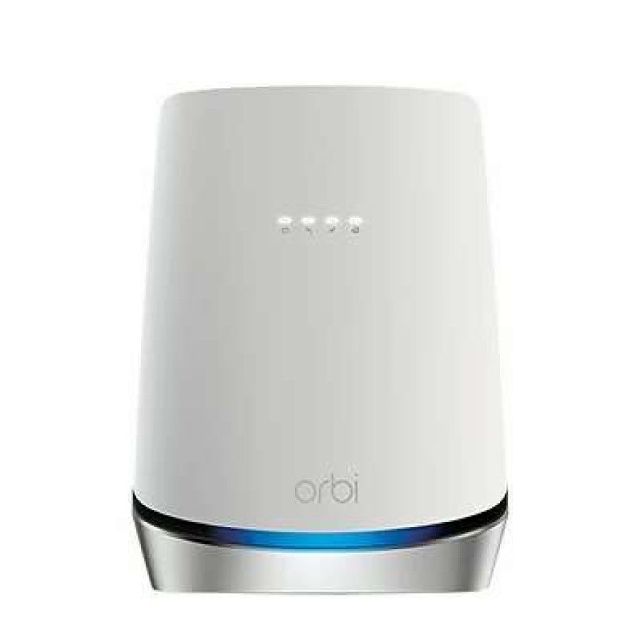 Wireless Routers * | Wireless Routers Netgear Orbi Ax4200 Tri-Band Wireless And Ethernet Router, White (Cbr750)