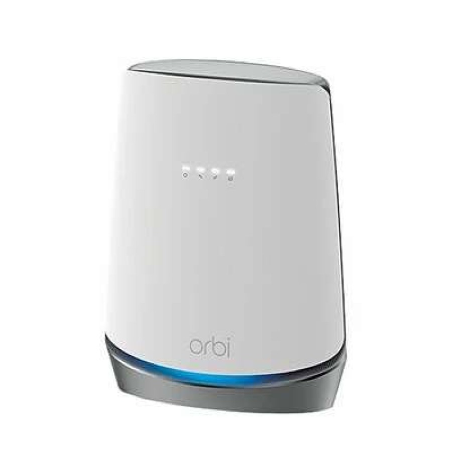 Wireless Routers * | Wireless Routers Netgear Orbi Ax4200 Tri-Band Wireless And Ethernet Router, White (Cbr750)