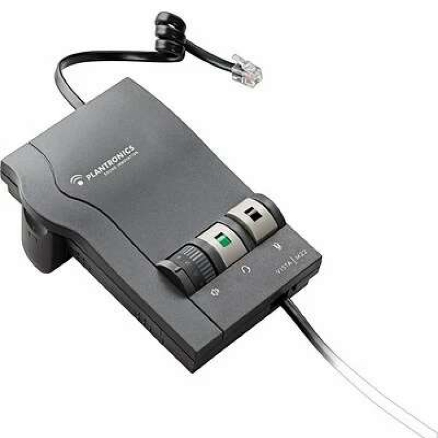 Headsets * | Headset Accessories Plantronics Vista M22 Amplifier With Clearline Audio (43596-64)