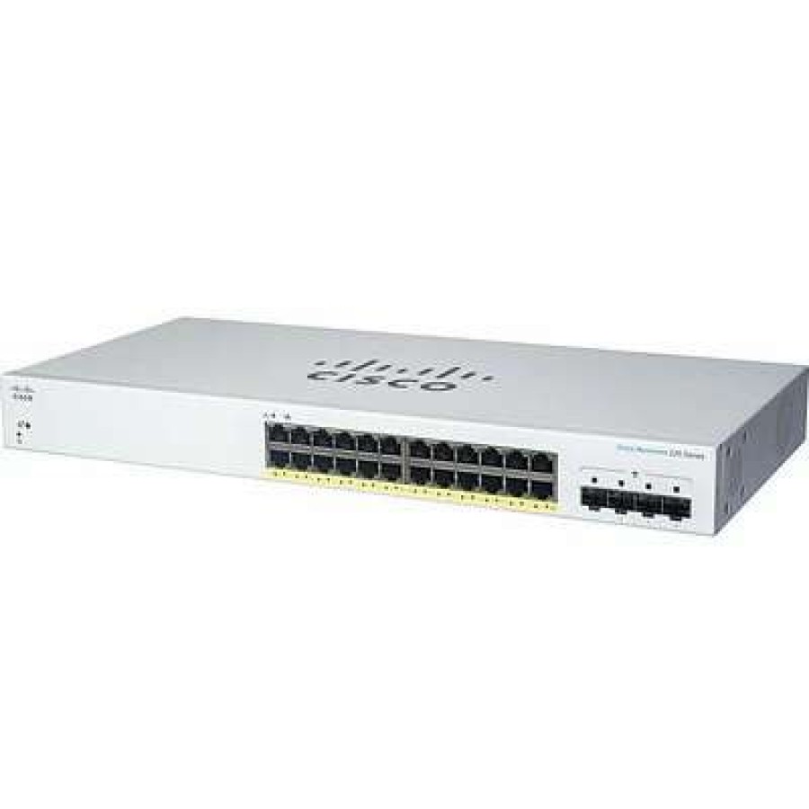 Ethernet Switches * | Ethernet Switches Cisco 220 Cbs220-24T-4G-Na 24 Ports Gigabit Ethernet Rack Mountable Switch