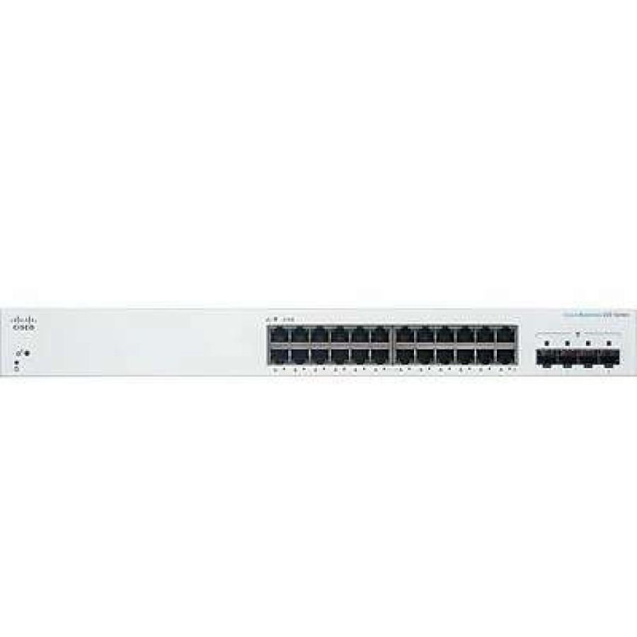 Ethernet Switches * | Ethernet Switches Cisco 220 Cbs220-24T-4G-Na 24 Ports Gigabit Ethernet Rack Mountable Switch