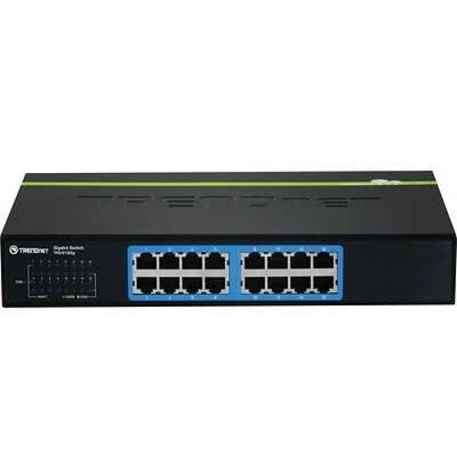 Ethernet Switches * | Ethernet Switches Trendnet Teg-S16Dg Gigabit Greennet Switch