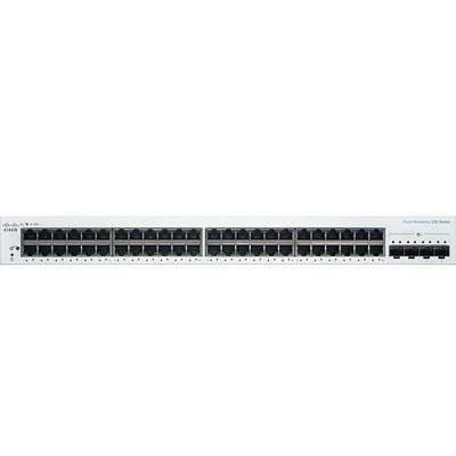 Ethernet Switches * | Ethernet Switches Cisco 220 Cbs220-48T-4X-Na 48 Ports Gigabit Ethernet Rack Mountable Switch