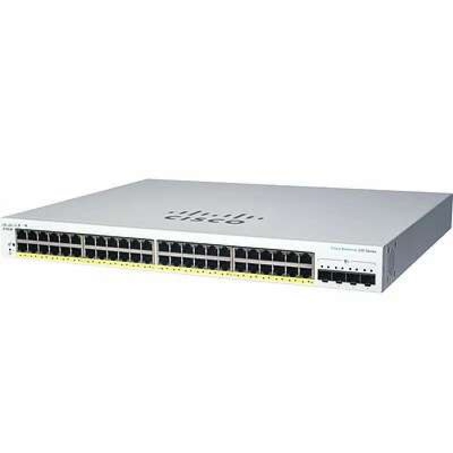 Ethernet Switches * | Ethernet Switches Cisco 220 Cbs220-48T-4X-Na 48 Ports Gigabit Ethernet Rack Mountable Switch