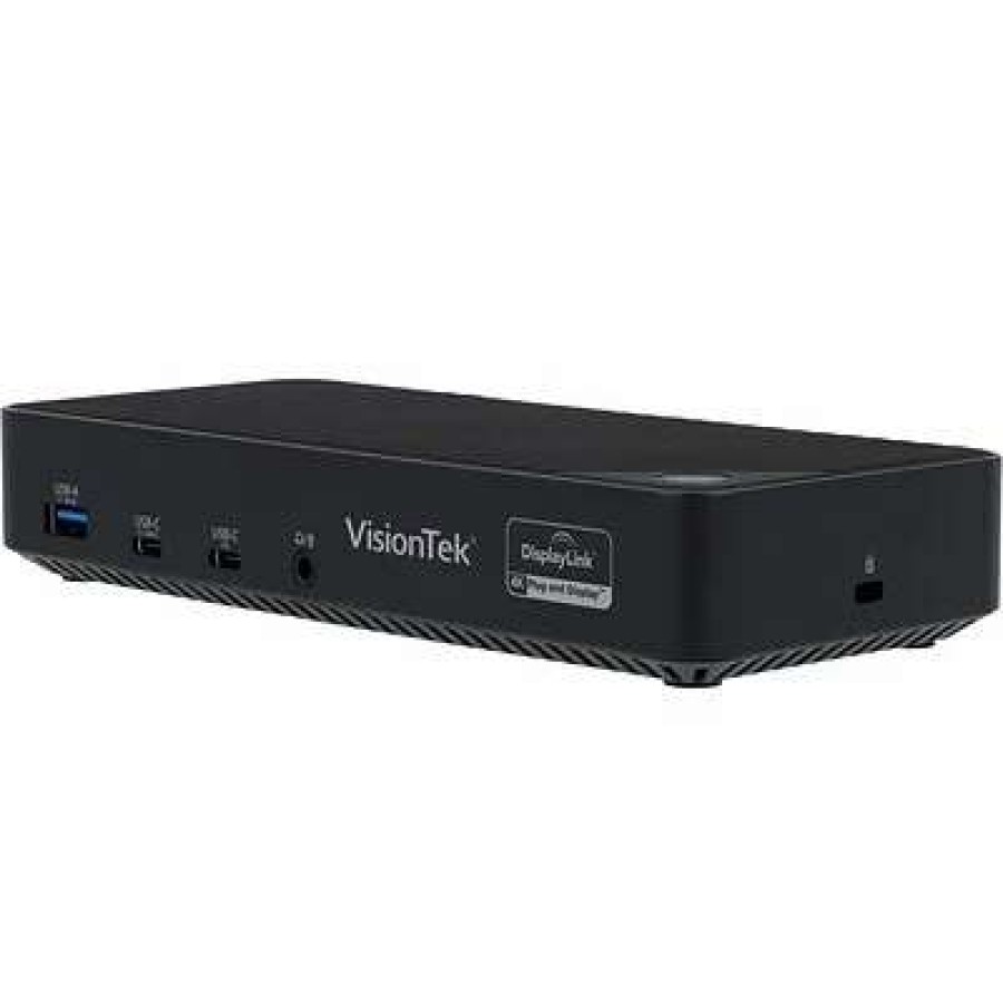 Laptop Accessories * | Laptop Docking Stations Visiontek Vt7000 Universal Triple-Display 4K Docking Station (901468)