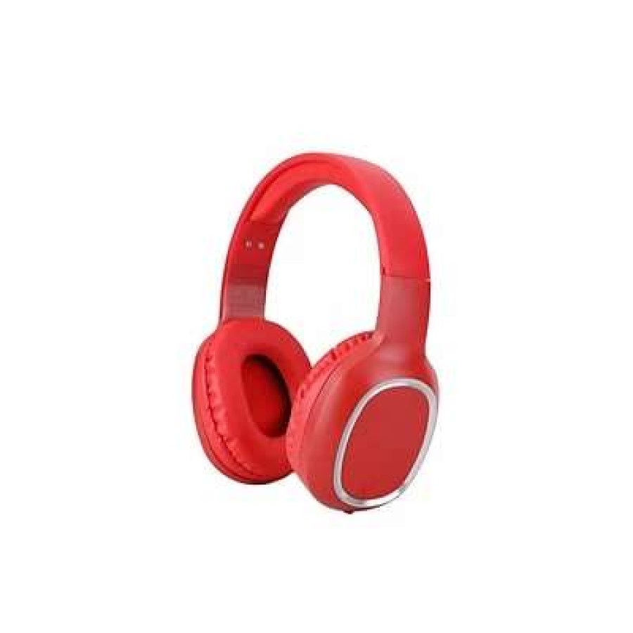 Headsets * | Bluetooth Headsets Laud Ld200 Over-The-Ear Bluetooth Headset, Red