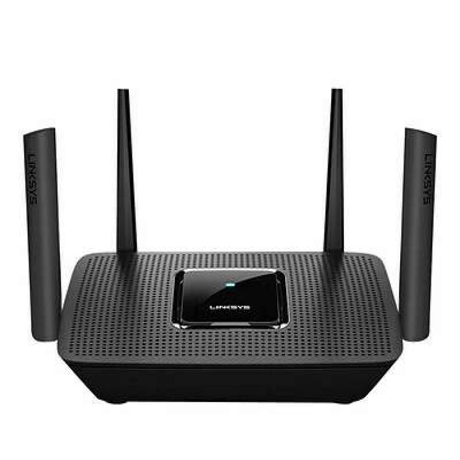 Wireless Routers * | Wireless Routers Linksys Max-Stream Ac2200 Tri Band Wireless And Ethernet Router, Black (Mr8300)