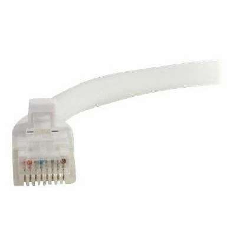 Network Adapters * | C2G Cables To Go Network Adapters C2G 3Ft Cat6 Snagless Unshielded Ethernet Network Patch Cable White Patch Cable 3 Ft White