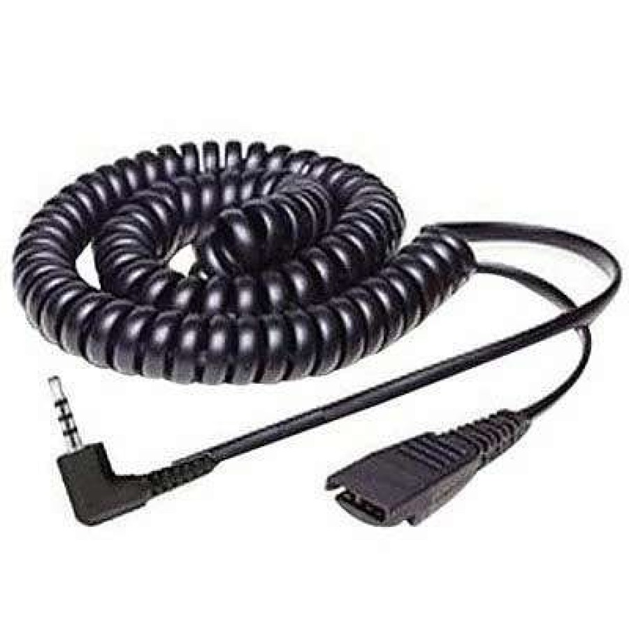 Headsets * | Headset Accessories Jabra 8800-01-46 Coiled Headset Cable With 2.5 Mm Plug; 6.56"(L)