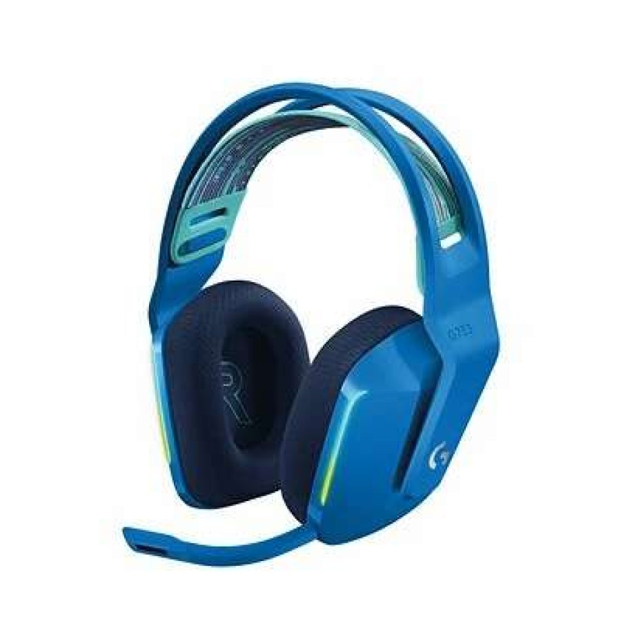 Headsets * | Gaming Headsets Logitech G Series G733 Wireless Over-The-Ear Gaming Headset, Blue (981-000942)