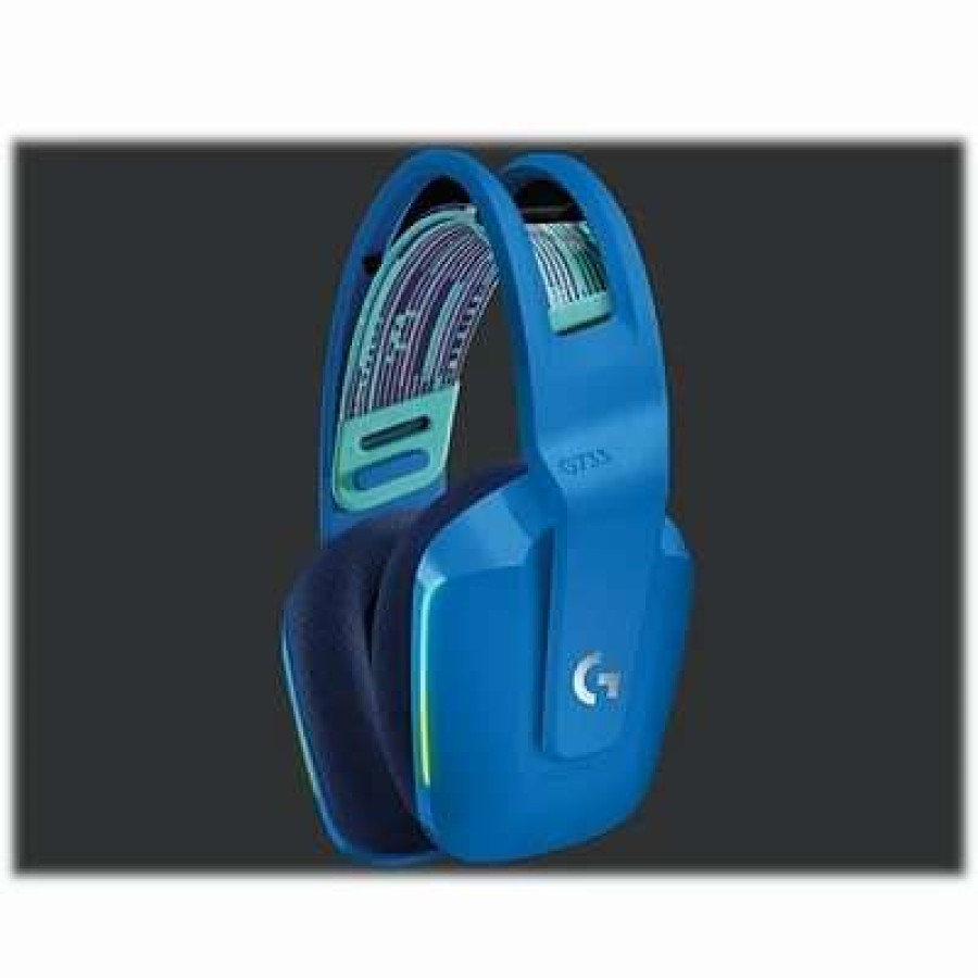 Headsets * | Gaming Headsets Logitech G Series G733 Wireless Over-The-Ear Gaming Headset, Blue (981-000942)