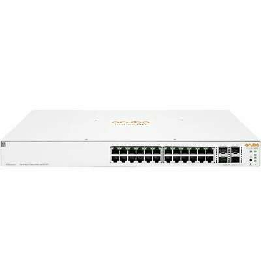 Ethernet Switches * | Ethernet Switches Aruba Instant On 1930 Jl683A#Aba 24-Port Gb Ethernet 24Xge Poe (195W), 4X 1G/10G Sfp+, L2+ Smart Switch Us Cord