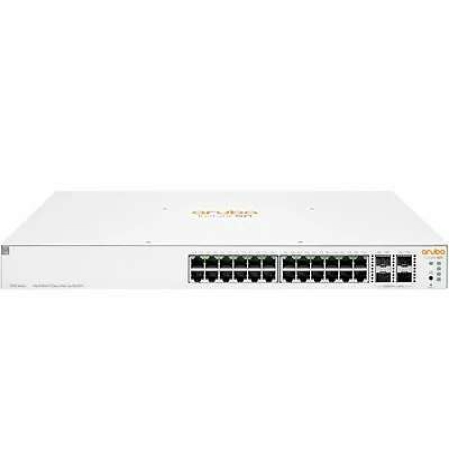 Ethernet Switches * | Ethernet Switches Aruba Instant On 1930 Jl684A#Aba 24-Port Gb Ethernet 24Xge Poe (370W), 4X 1G/10G Sfp+, L2+ Smart Switch Us Cord