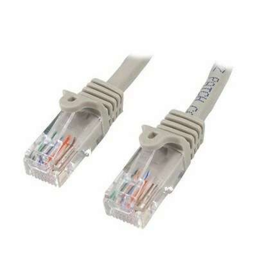 Network Adapters * | Network Adapters Startech Cat 5E Utp Snagless Patch Cable, Gray, 1