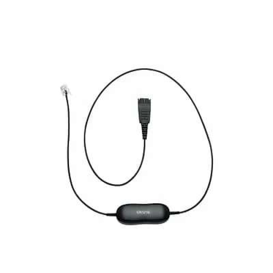 Headsets * | Headset Accessories Jabra Gn1216 Coiled Headset Adapter For Avaya 1600/9600 Desk Phones