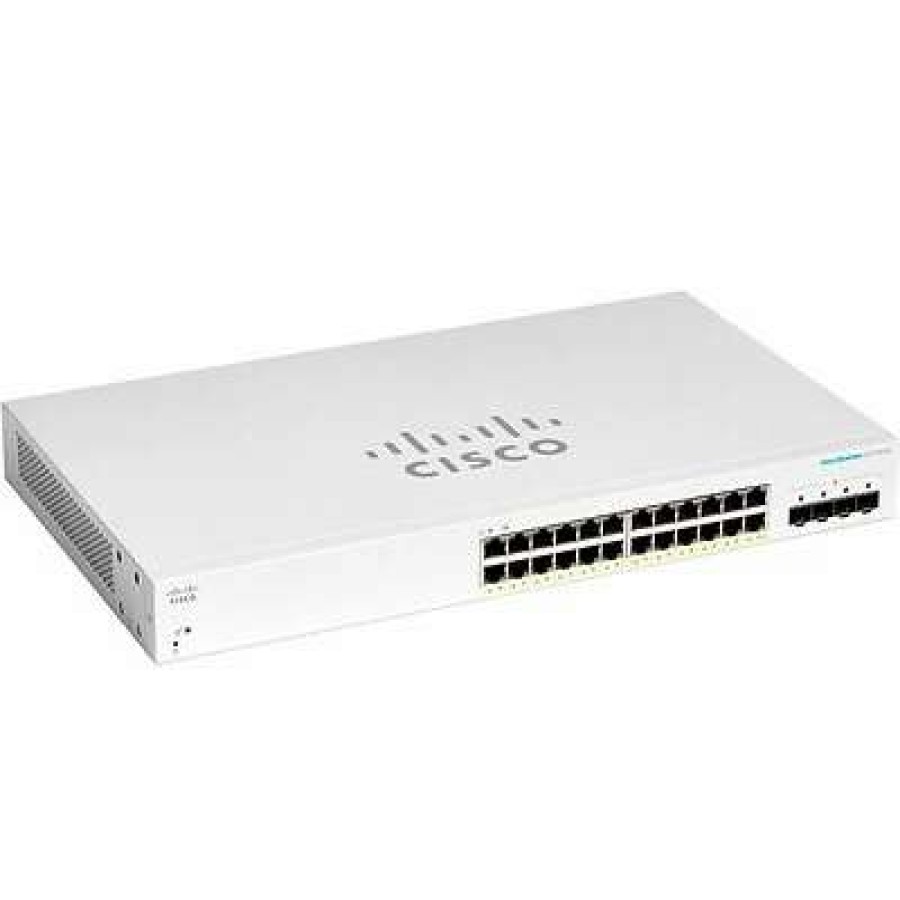 Ethernet Switches * | Ethernet Switches Cisco 220 Cbs220-24P-4G-Na 24 Ports Gigabit Ethernet Rack Mountable Switch