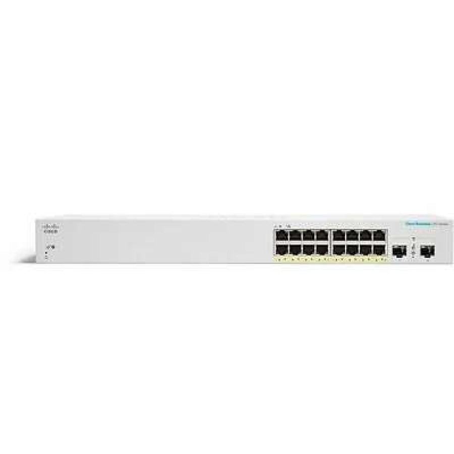 Ethernet Switches * | Ethernet Switches Cisco 220 Cbs220-16P-2G-Na 16 Ports Gigabit Ethernet Rack Mountable Switch