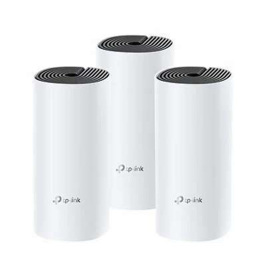 Wireless Routers * | Tp Link Wireless Routers Tp-Link Deco M4 Dual Band Mesh Wifi Router, White, 3/Pack