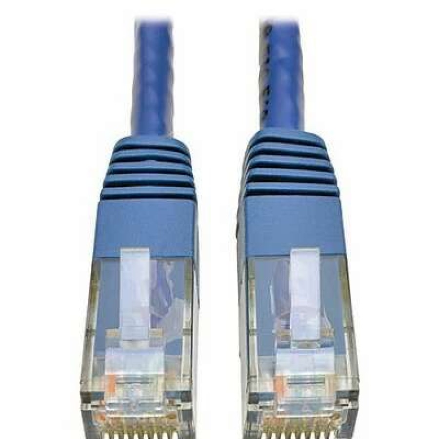 Networking Accessories * | Networking Accessories Tripp Lite N200-005-Bl 5 Blue Rj-45 To Rj-45 Male/Male Cat6 Gigabit Molded Patch Cable