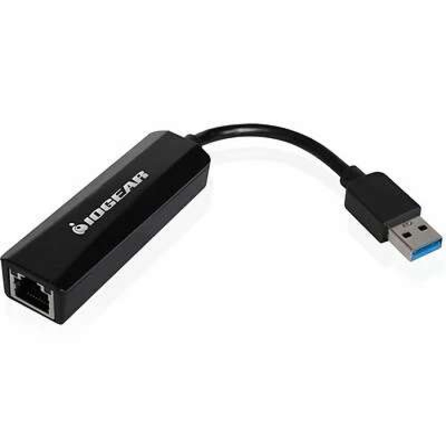 Network Adapters * | Network Adapters Iogear Rj45 To Usb 3.0 Gigabit Ethernet Adapter; Black