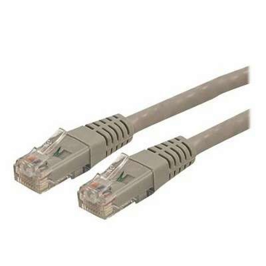 Network Adapters * | Network Adapters Startech Cat 6 Utp Molded Patch Cable, Gray, 1